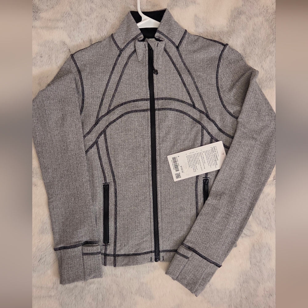 Lululemon Define Cropped Herringbone Define Jacket